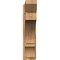 Ekena Millwork Balboa Slat Rough Sawn Outlooker, Western Red Cedar, 8"W x 34"D x 34"H OUT08X34X34BOA06RWR - alternate 2